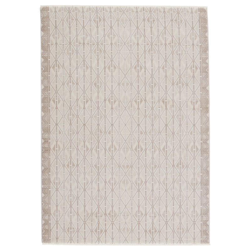 Tapis crème Morgane, Rectangle 9 pi 6 po x 12 pi 6 po