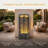 Polyresin Cascading Water Fountain with LED Lights, 39-Inch Slate Gray Indoor/Outdoor Tiered Feature