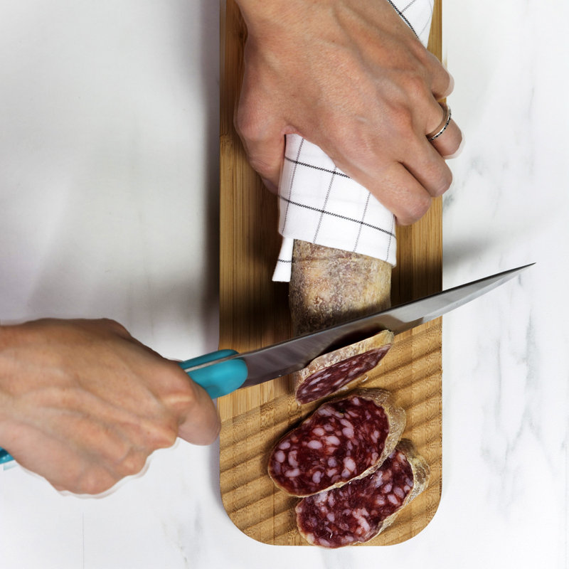 Wave Chopping Board, Blue