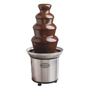 Electric Chocolate Warmer Party Dip Fountain Fondue Cheese Melting Pot 25 W