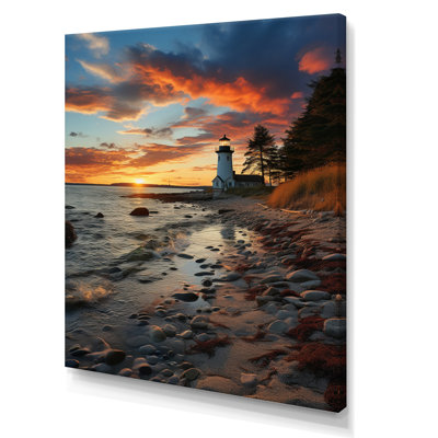 Rhode Island Landscape - Rhode Island Framed Canvas Print Wall Art