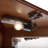 Corner Curio Dispaly Cabinet Withs, Adjustable Tempered Glass Shelves, Mirrored Back(E26 Bulb Not Included)-1106419213