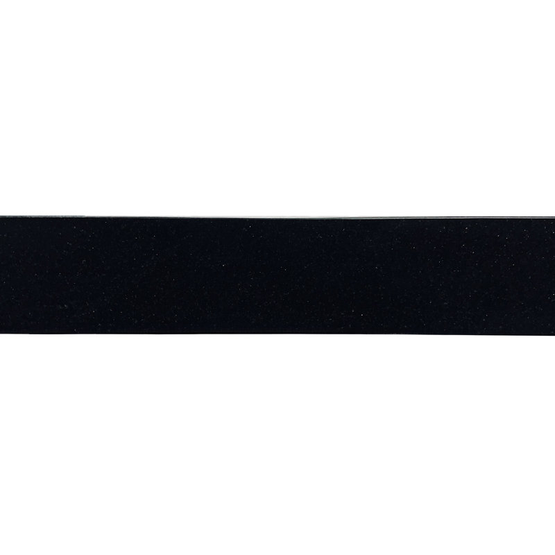 Dosseret en pierre 31 po, Granite noir Galaxy