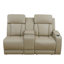 Canapé modulaire inclinable électrique en cuir Mason