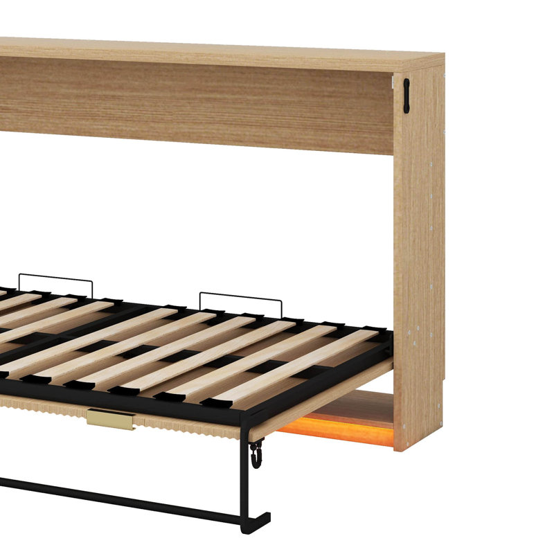 Lit escamotable simple TG, lit escamotable avec lumières DEL