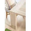 Chaise de patio avec coussin Paulsen
