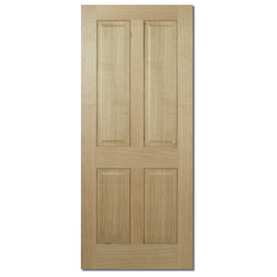 Regency 4P Prefinished Oak Internal Door