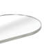 Miroir ou miroir de salle de bain argenté 63 x 20 po