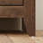 22" W Rustic Brown Nightstand