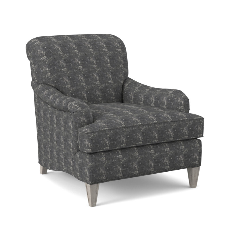 Bristol Armchair, Maya Cyan, Bisque