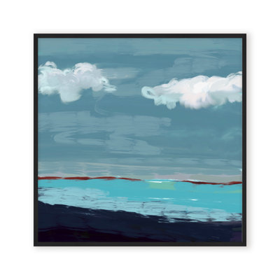 Coastal Retreat Radiant Horizons: Abstract Seascape