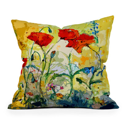 Coussin extérieur Poppies