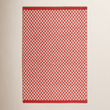 Mainsail Red Handwoven Indoor/Outdoor Rug