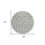 Tapis intérieur lavable 8 pi