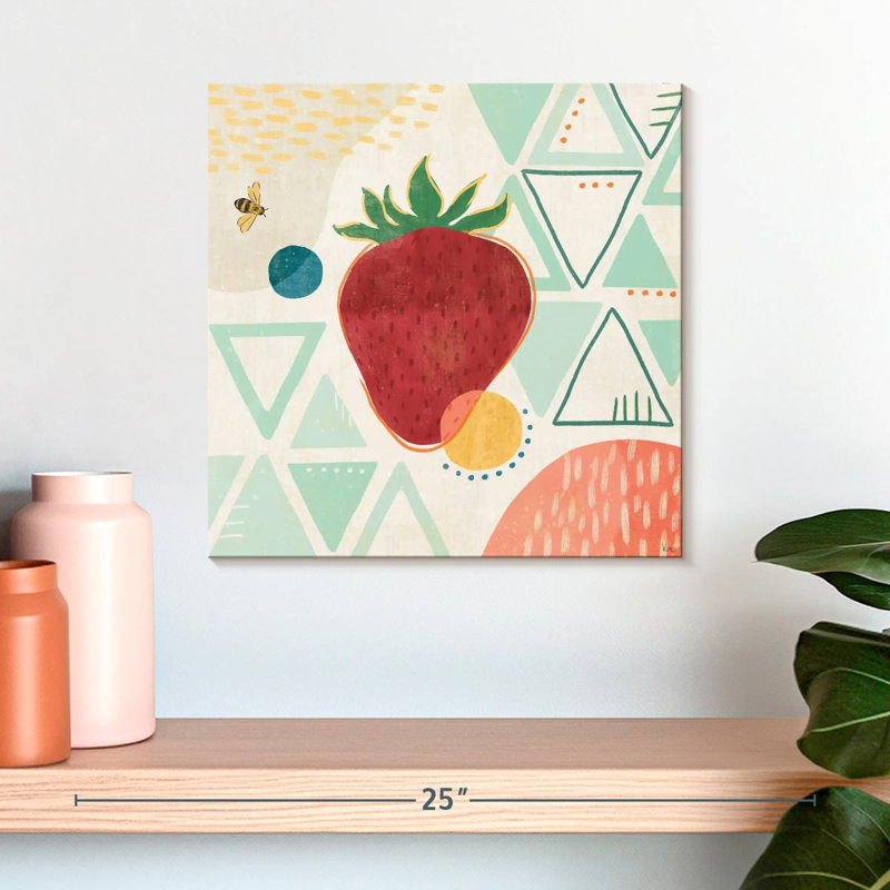 Yarlin Fruit Frenzy IV, 16" H x 16" W