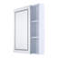 600mm W 700mm H Wall Mounted Required Frameless Medicine Cabinet Mirror Fixed