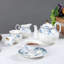 DNGJU 30.4oz. Floral Teapot Set