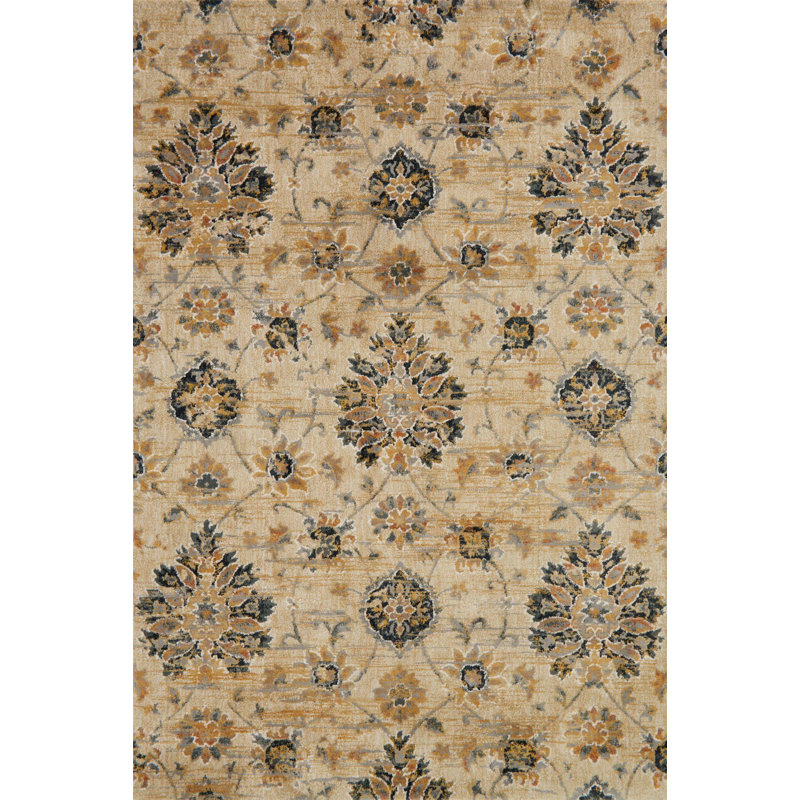 Tapis beige Magdy, Rectangle 5 pi x 7 pi 6 po