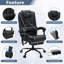 Fauteuil de bureau ergonomique avec repose-pieds Massage-97791560