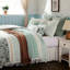 Grande chambre à coucher Dawn - Sophistiqué Shabby Chic avec édredon et coussins décoratifs élégants en coton-130428474-130428475