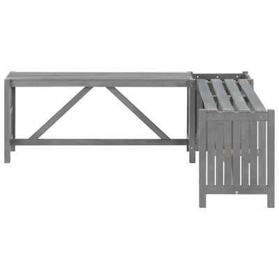 Mercoledi Solid Wood Acacia Outdoor Bench