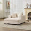 Chaise longue Canapé avec repose-pieds de rangement amovible