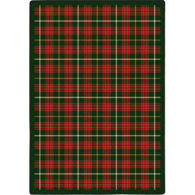 Tapis couleur tartan Whimsy Kaleidoscope