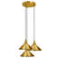 Rosenthal 3-Light Cluster Cone Pendant-668581695