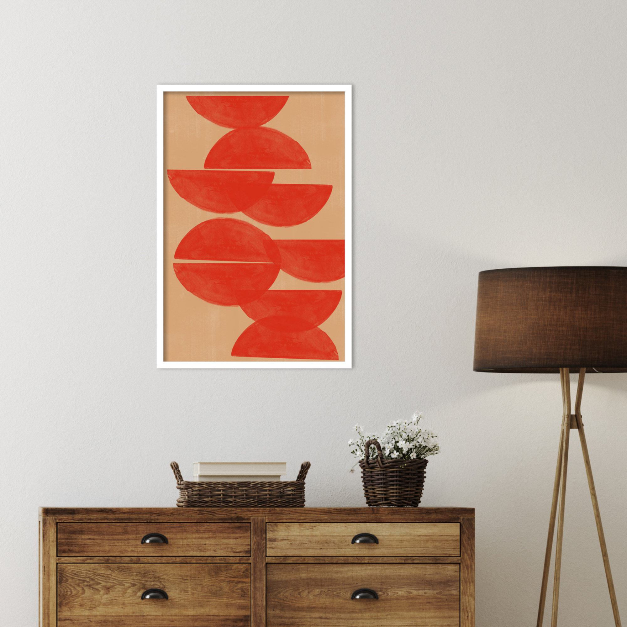 The Future is Bright by The MIUUS STUDIO Wood Framed Wall Art Print, White, 33" H x 23" W
