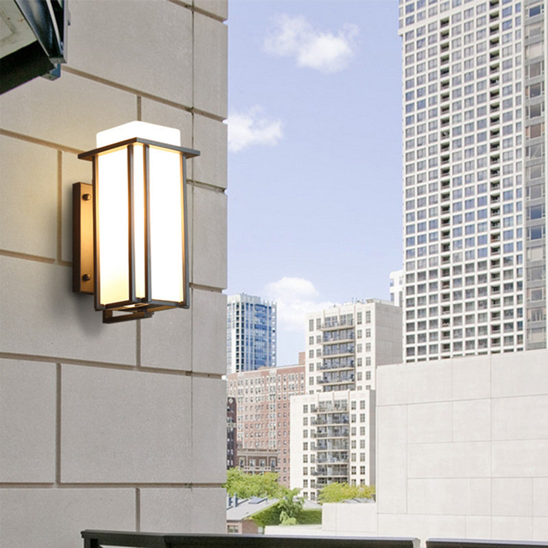 Ozite Rectangle Waterproof Wall Light