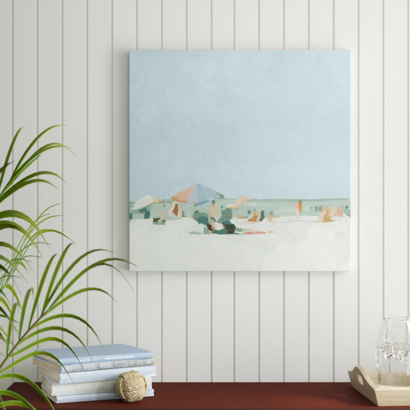 Summer Palette I by Emma Scarvey - Wrapped Canvas Painting, 76cm H x 76cm W