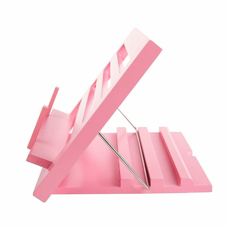 Support pour livres de bureau, Rose