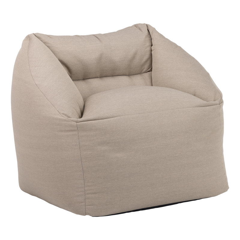 Fauteuil à billes intérieur / extérieur moelleux et solidaire pour apprendre et se détendre, Beige