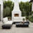 RHF Loveseat Beige