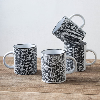 Stone Lain Sophie 4-Piece Mug Set Stoneware