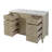 Celine 48 In Single Sink Bathroom Vanity With Quartz Top, Antique Taupe-117480506