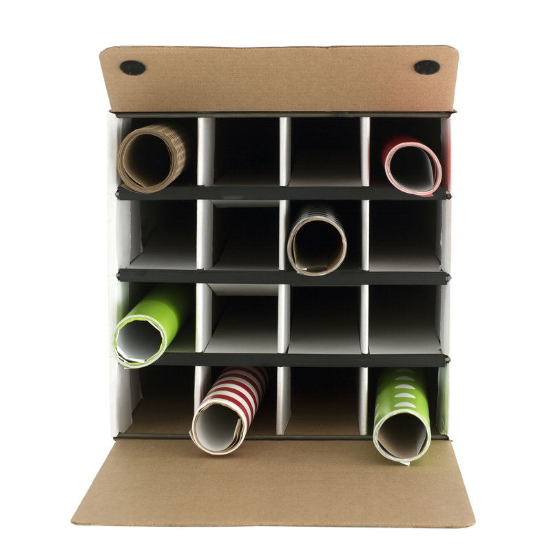 Rangement pour le rouleau de papier cadeau