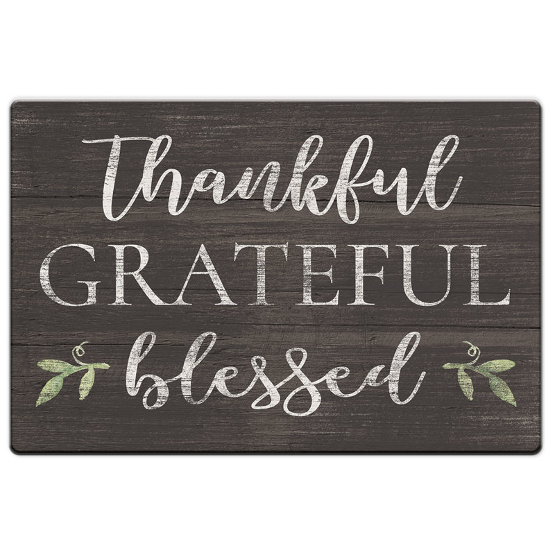 Tapis de cuisine thankful reconnaissants Pedra