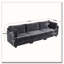 Canapé 3 places en tissu chenille profond-2064245414