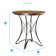 Konieczny Round Metal Base Dining Table
