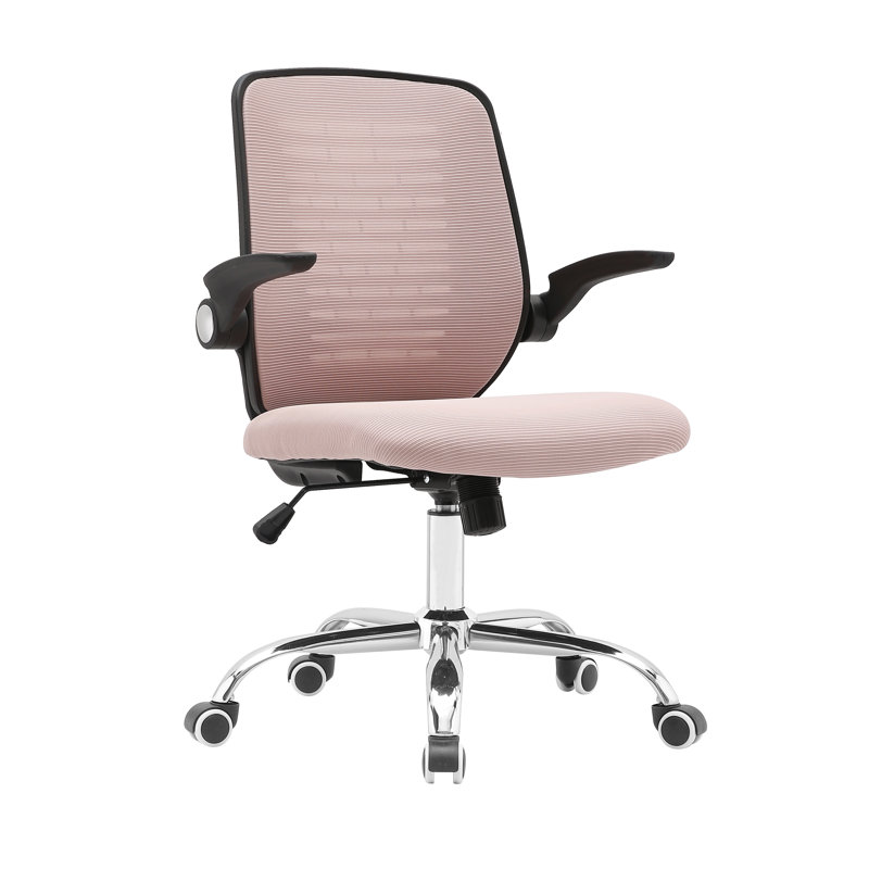 Chaise de travail en filet, Rose