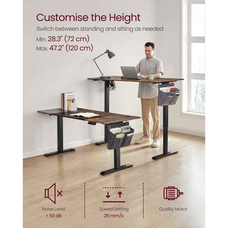 Metal Base Standing Desk