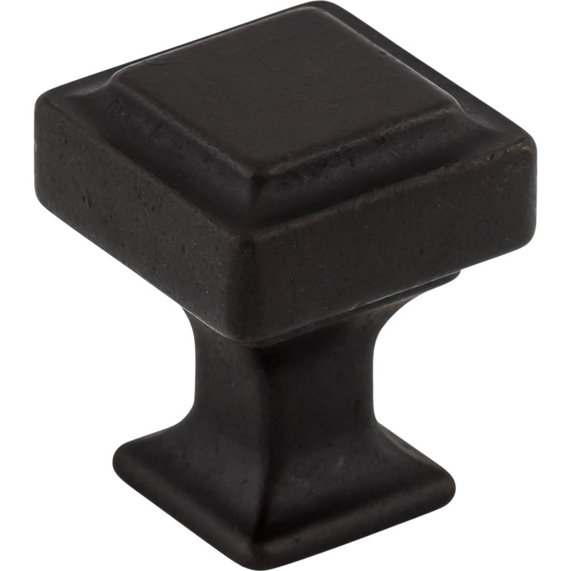 Ascendra 1 1/8" Length Square Knob, Sable, 1" Length