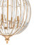 Lustre ajouré en cristal 6 lumières