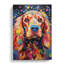 Cocker Spaniel Expressionism - Wrapped Canvas-1257225239