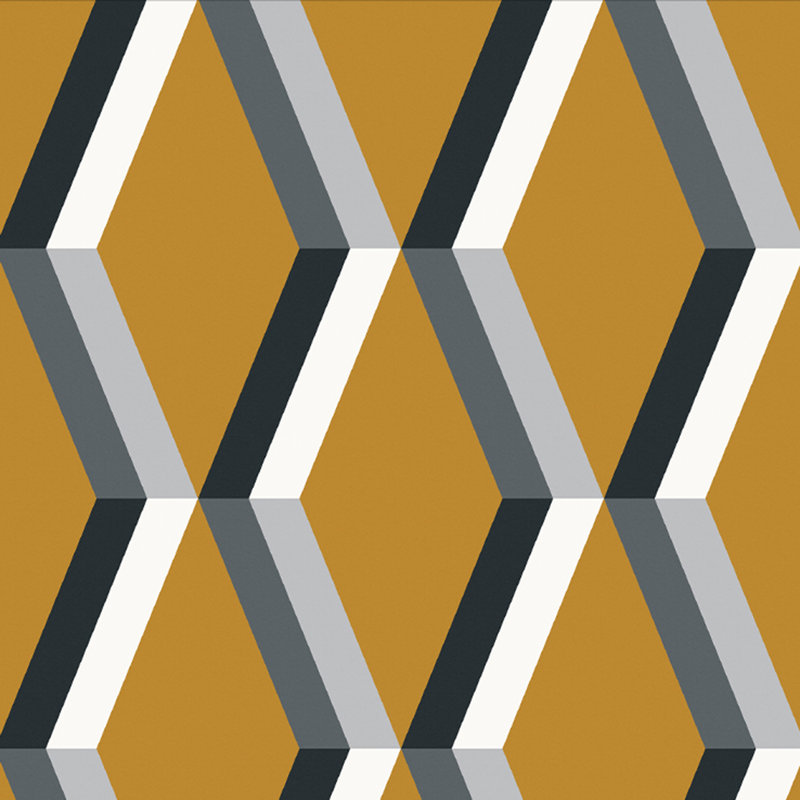 Cirque Sunshine Wallpaper, Yellow/Gray