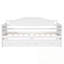 Lit simple en bois avec lit gigogne