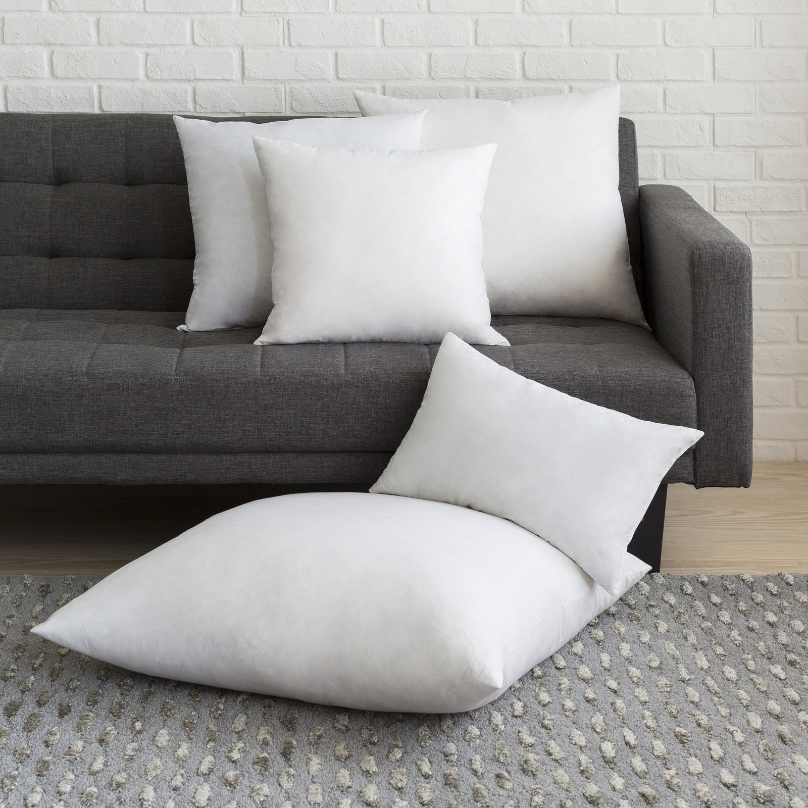 Steves Down Pillow Insert, 13" x 20"