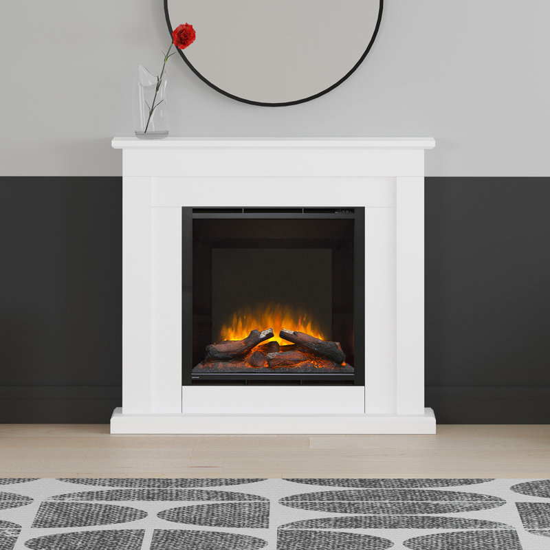 Beadnell Electric Timber Fireplace