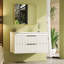 Meuble-lavabo mural flottant simple 30 po avec comptoir en céramique-2059051998